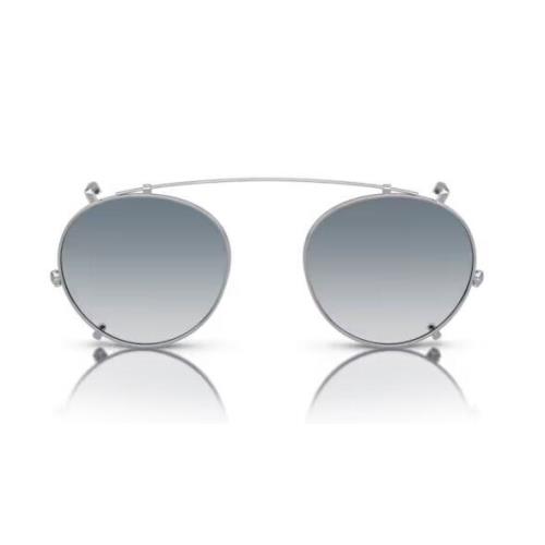 Oliver Peoples 0OV5504C Op13 Clip 50368G Silver/soft Mirrored 45mm Men`s Clip On