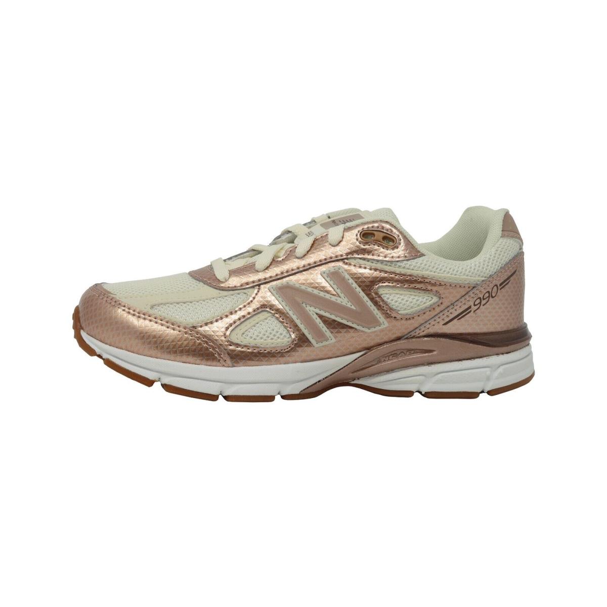 New Balance Big Kids Boy Girl 990 Running Shoes Sneakers KJ9902KG - Brown/beige - Brown