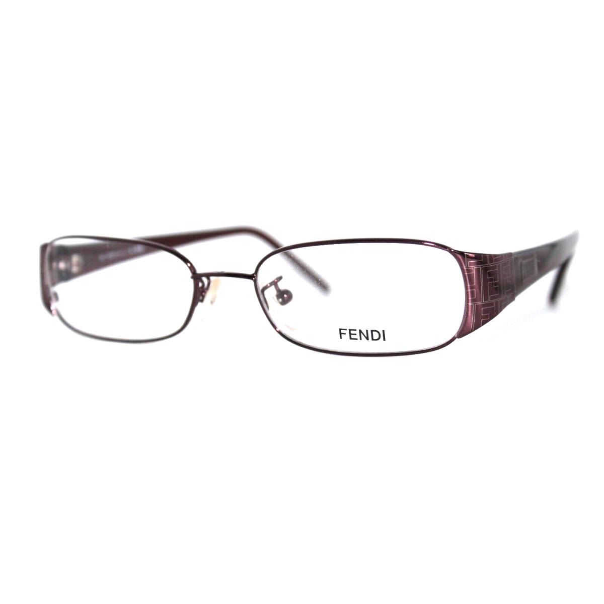 Fendi F653 603 Burgundy Eyeglasses Frames 52-16-135MM W/case