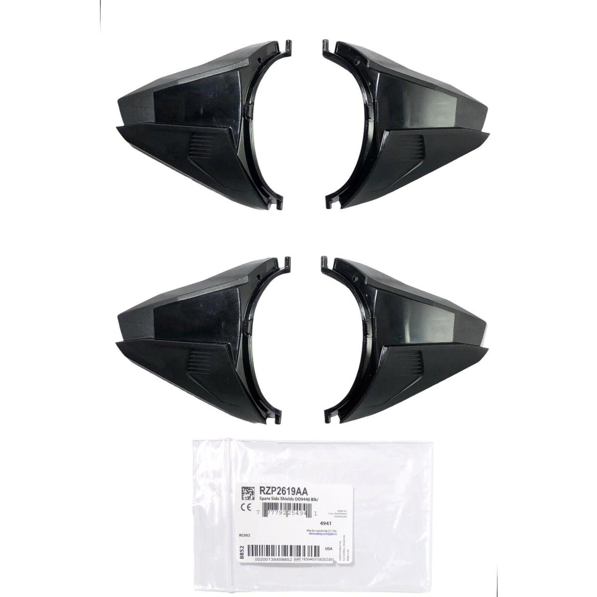 Oakley Clifden OO9440 Black Protective Replacement Side Shields 2 Pack