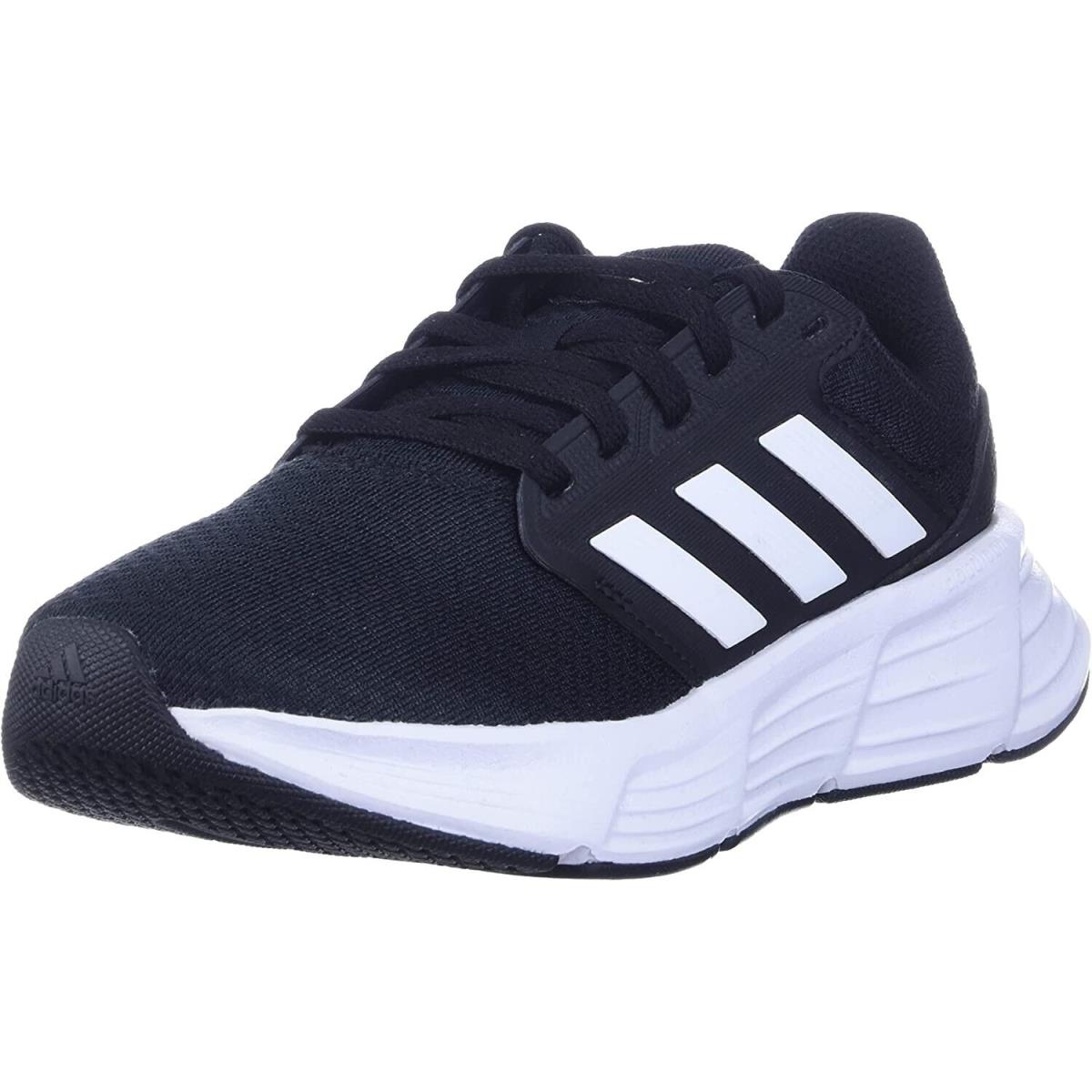 Adidas Women`s Galaxy 6 Running Shoe GW3847 Size 7 US IN The Box - Black/white