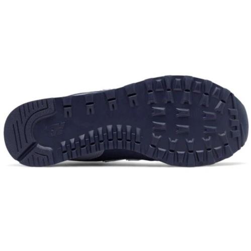 New Balance Men`s ML574CNE Running Shoes `reflective Aviator/gunmetal` Size 9.5 - Navy