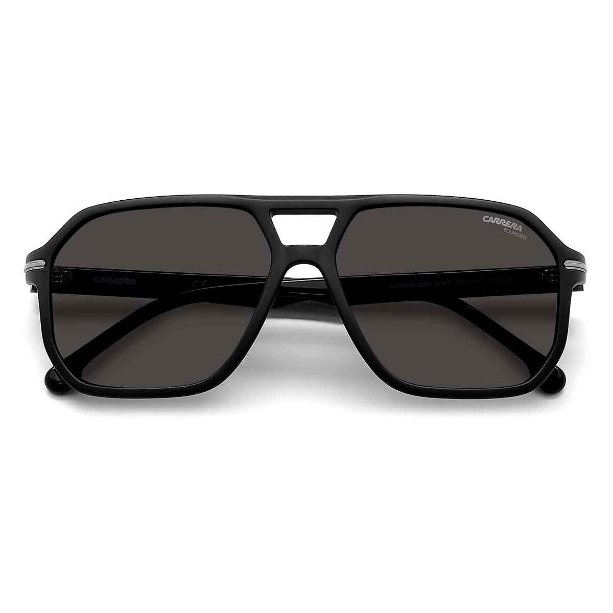 Carrera 302/S Sunglasses Matte Black Gray Polarized 59mm