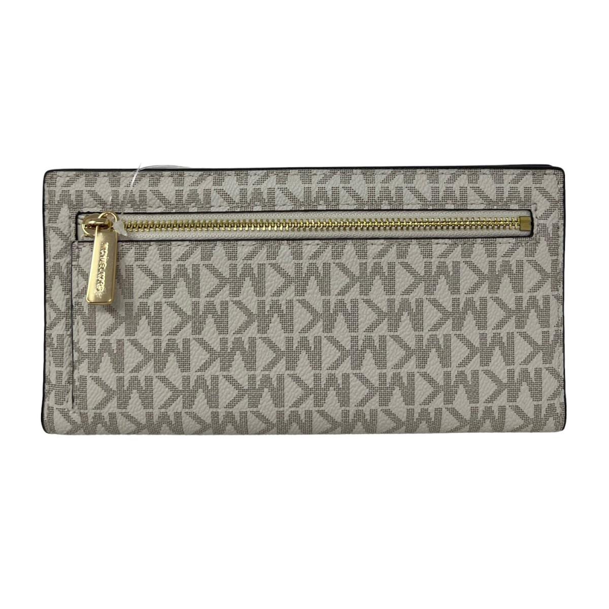 Michael Kors Reed Large Snap Leather Wallet