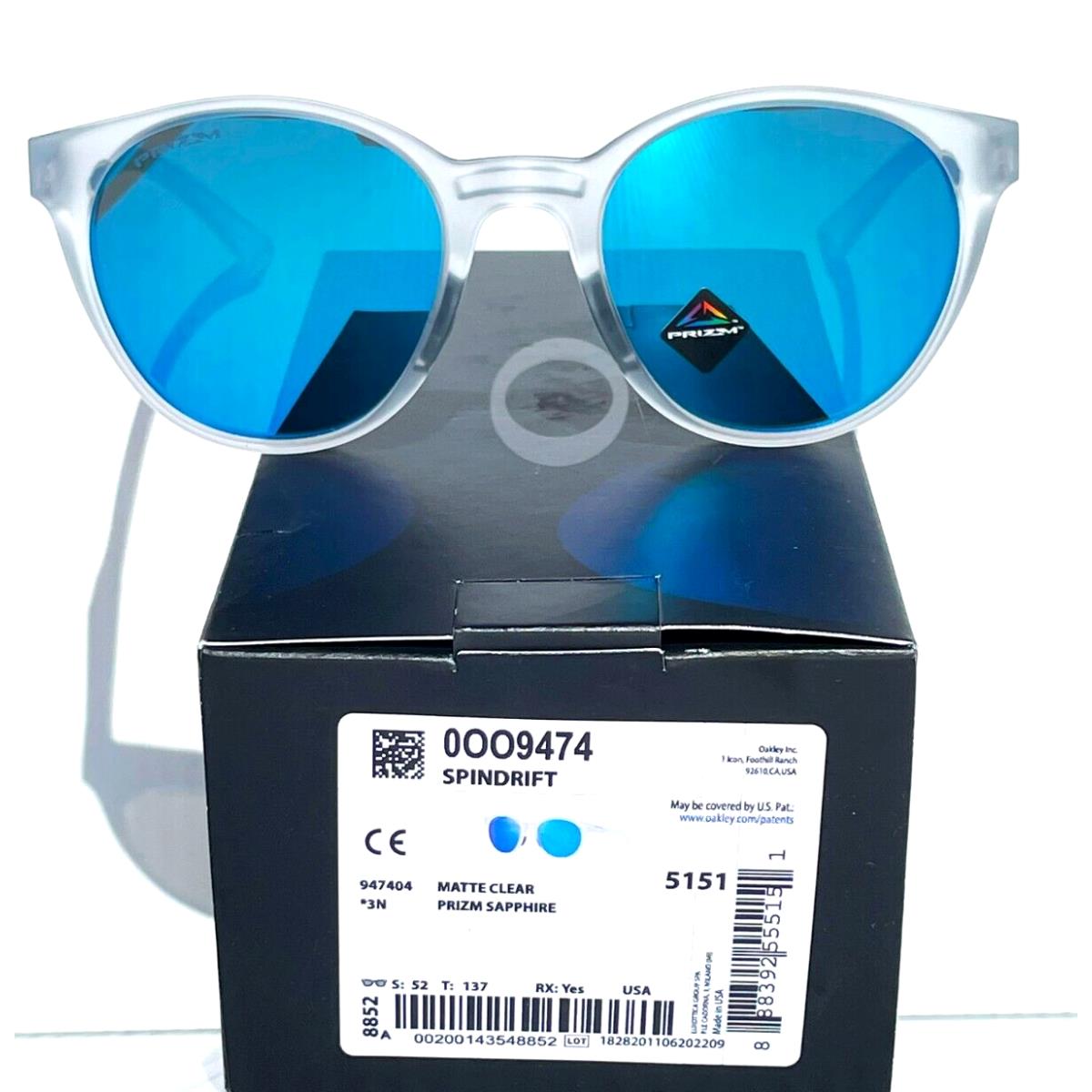 Oakley sunglasses Spindrift - Frame: , Lens: Blue 4