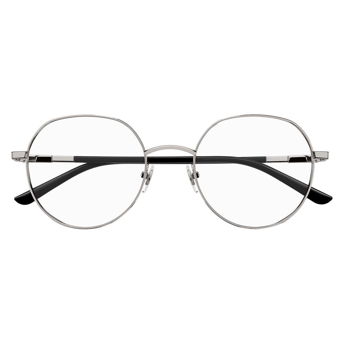 Gucci GG1349O Eyeglasses Men Gunmetal/black Round 53mm