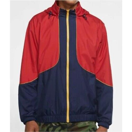 Nike SB Men`s Storm Fit Track Jacket - DA4203-687 - Red - Large
