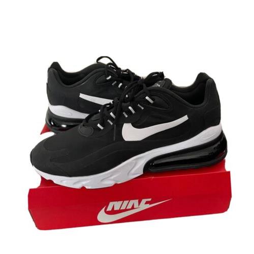 Nike Air Max 270 Shoes Black and White Sz 10