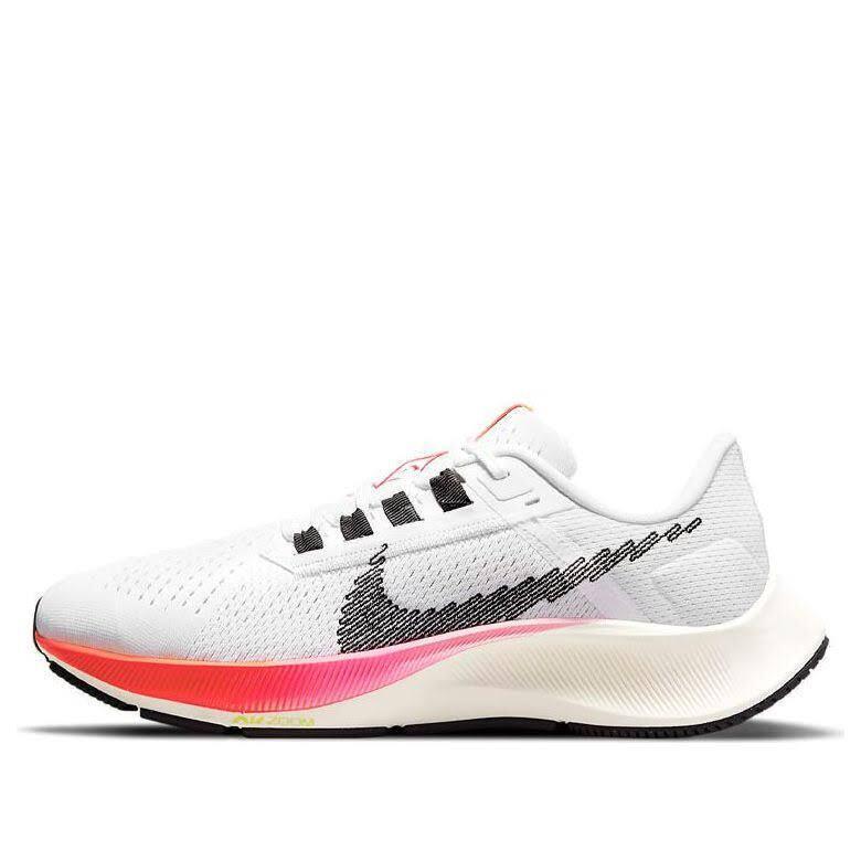 Nike Air Zoom Pegasus 38 Womens Size 6.5 Running Shoes White Black DJ5401 100