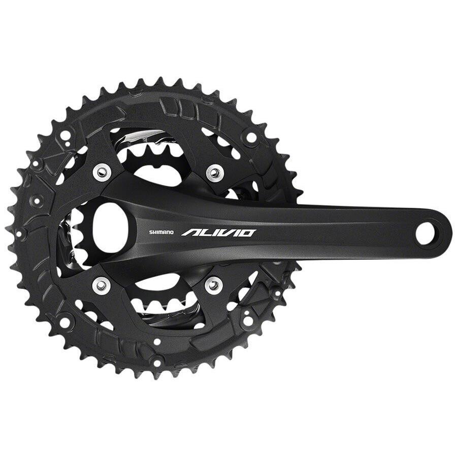 Shimano Alivio FC-T4060 44/32/22 9-Speed Holllowtech II 175mm Crankset Without