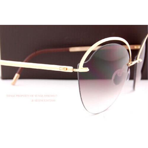 Silhouette sunglasses  - Gold Frame, Brown Lens 2