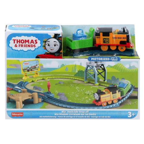 Thomas Friends Nia Dockside Drop Off Motorized Train and Track Playset