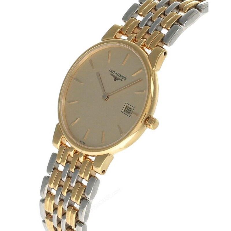 Longines watch  - Gold Dial, Two-Tone Gold-Silver Band, Gold Bezel