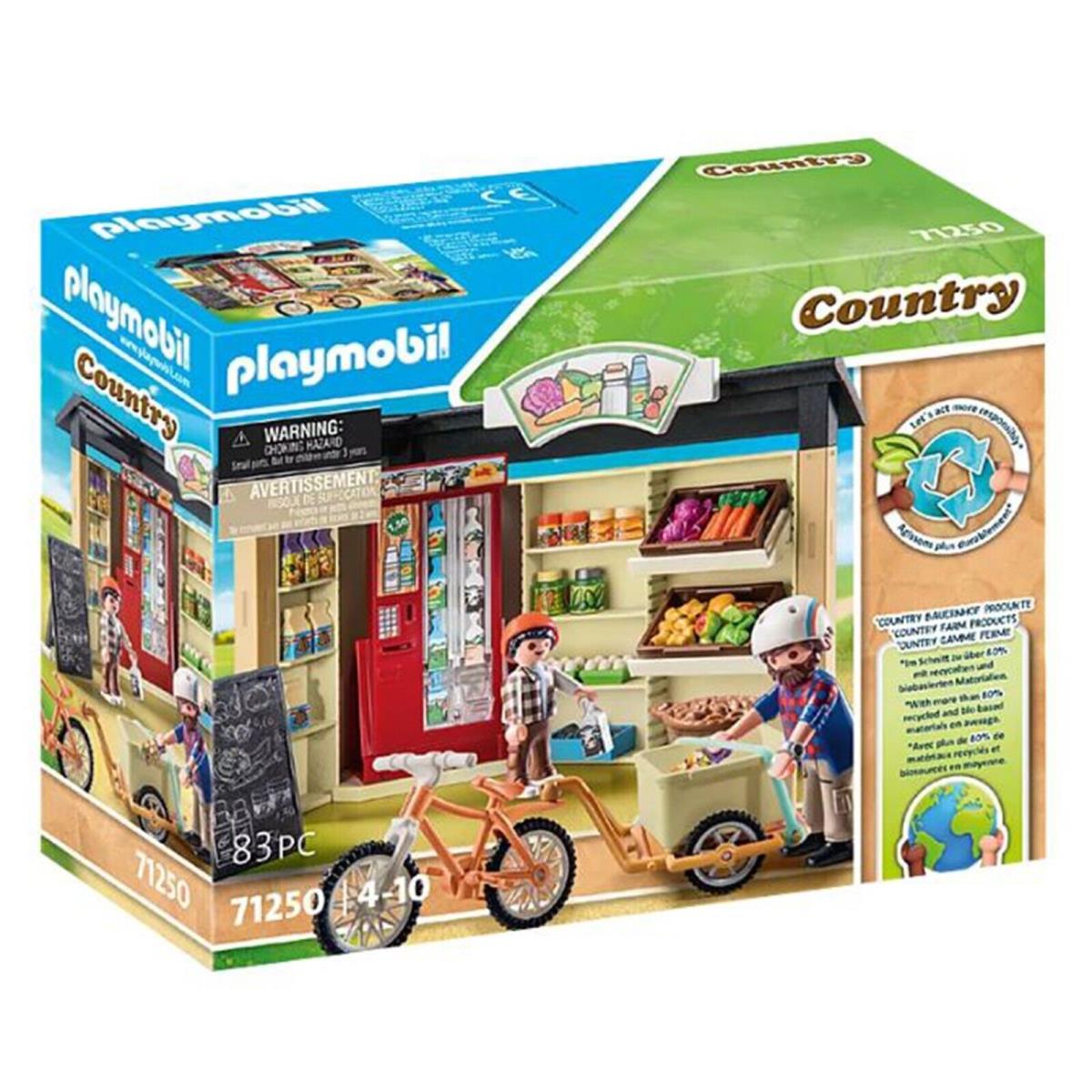 Playmobil Country Farm Shop Building Set 71250