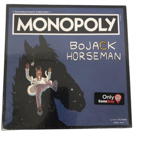 Bojack Horseman Ed. Monopoly Board Game Rare Box Gamestop Exclusive