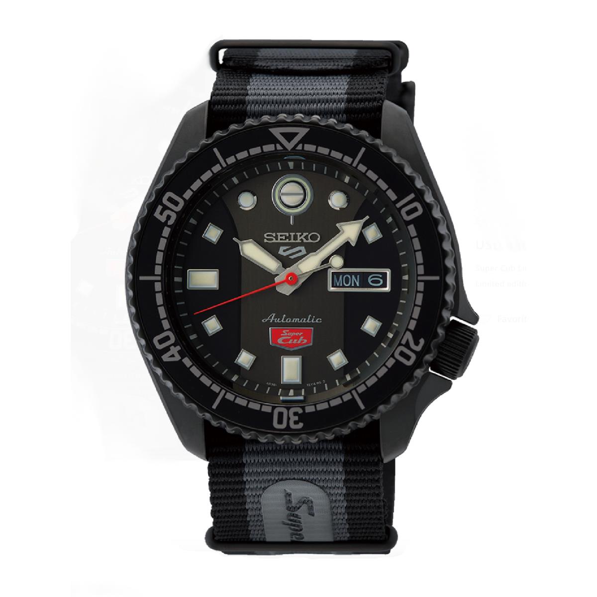 Seiko 5 Sport SRPJ75 Super Cub Skx Sense Style Limited Edition Men`s Watch