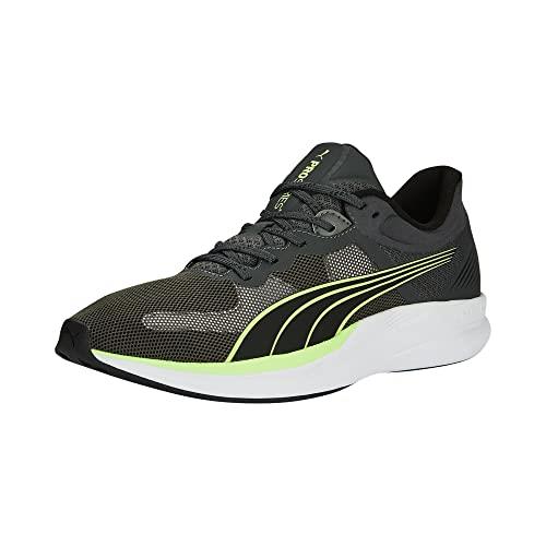 Puma Men`s Redeem Profoam Sneaker Shadow Gray-black-fizzy Lime