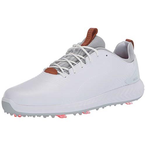 Puma Men`s Ignite Pwradapt Leather 2.0 Golf Shoes White