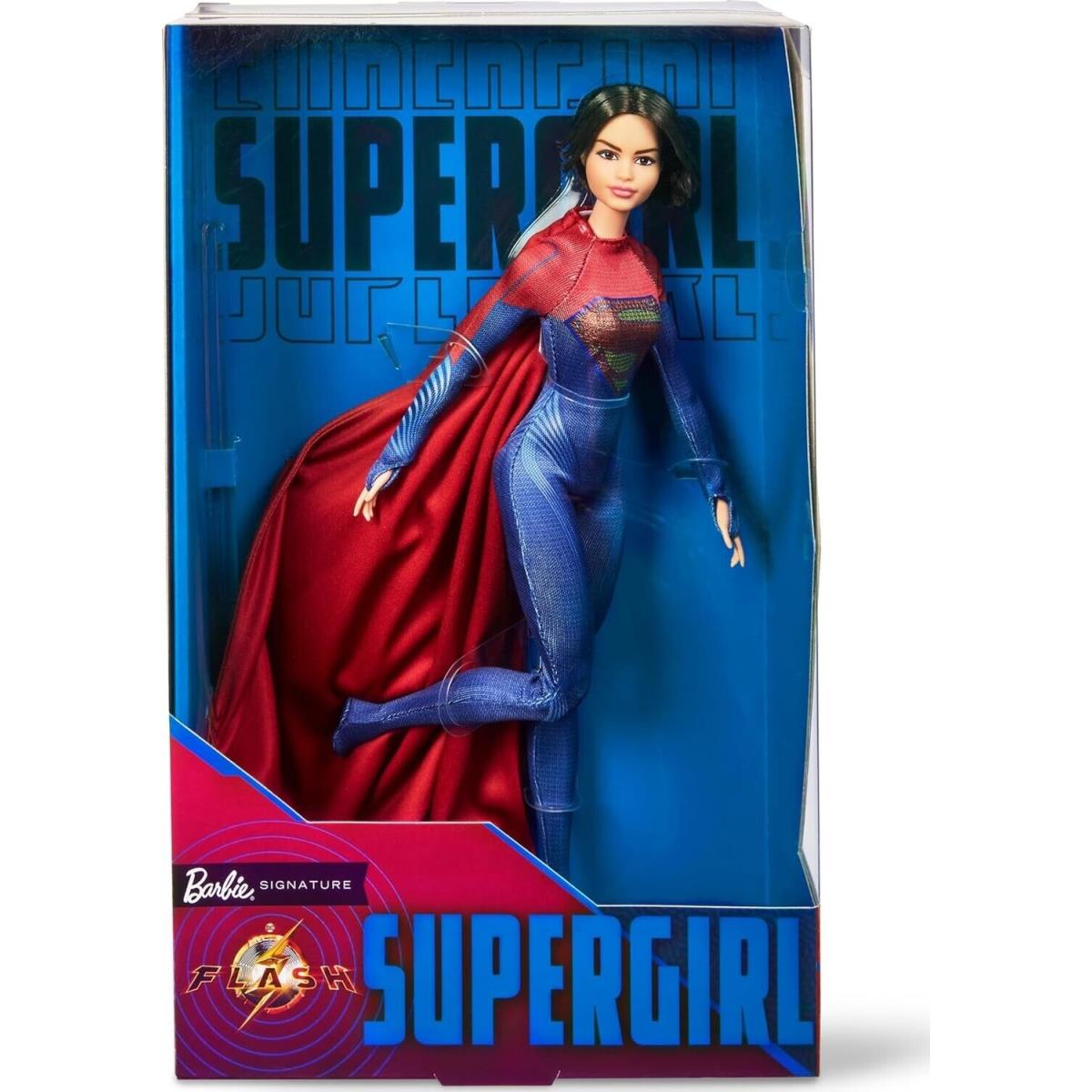 Barbie Supergirl Collectible Doll From The Flash Movie Doll Stand Included HKG13