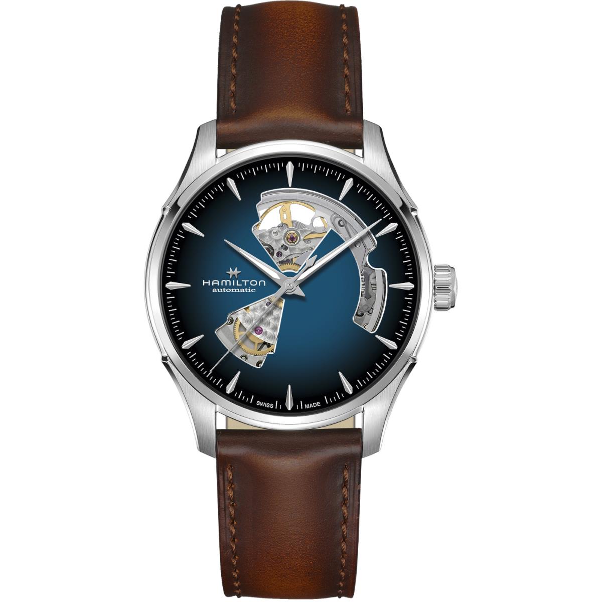 Hamilton Jazzmaster Open Heart Automatic Blue Dial Men`s Watch H32675540