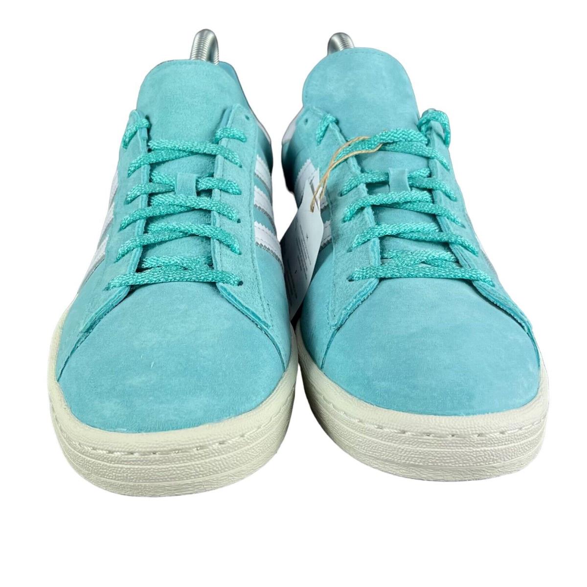 Adidas Originals Campus 80s Turquoise White Suede Shoes ID7318 Men`s Sizes 7-13 - Blue