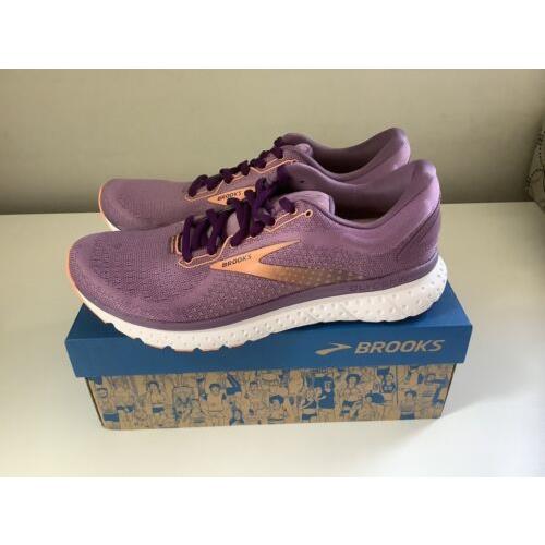 Brooks Glycerin 18 Women`s Running Shoes - Purple/orange - Sz 10.5