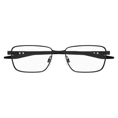 Puma PU0421O Eyeglasses Men Black Rectangle 55mm