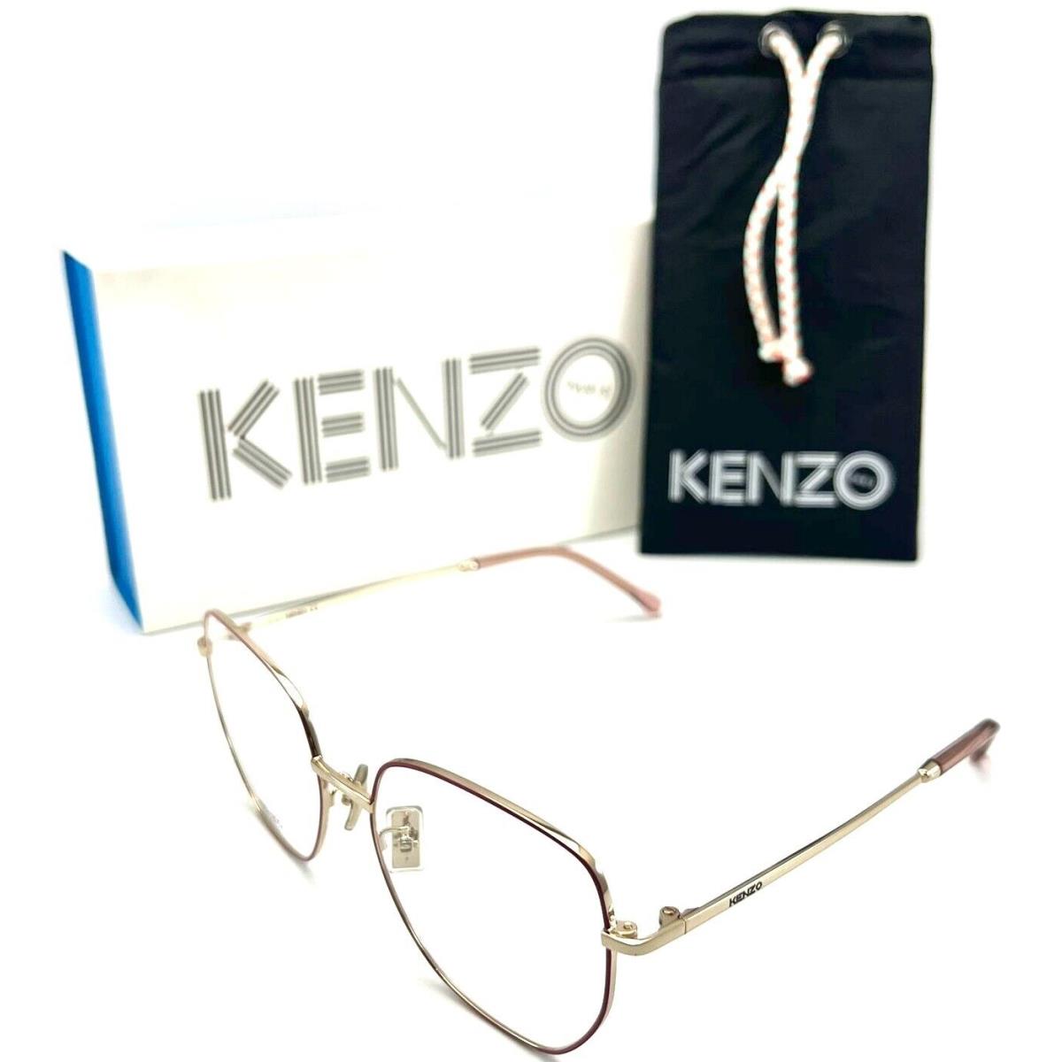 Kenzo KZ50156U 070 Gold Eyeglasses Frame 56-17 145