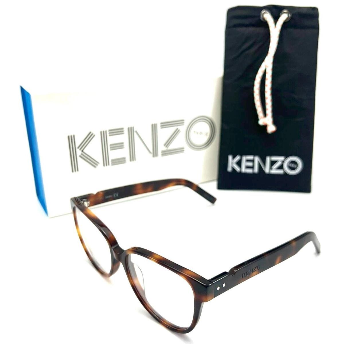 Kenzo KZ50147F 053 Havana Eyeglasses Frame 55-16 140