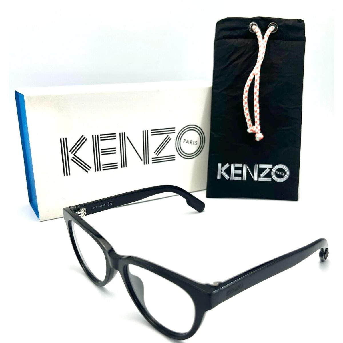 Kenzo KZ50018U 001 Black Eyeglasses Frame 52-17 140