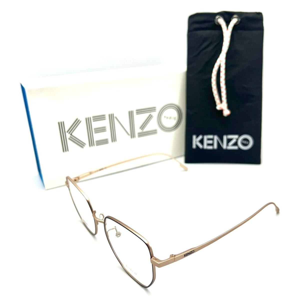 Kenzo KZ50059U 029 Silver Eyeglasses Frame 53-18 145