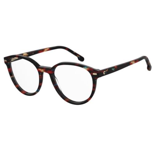 Carrera Opt WM Carrera 3010 0JBW 00 Blue Havana Round Women`s Eyeglasses