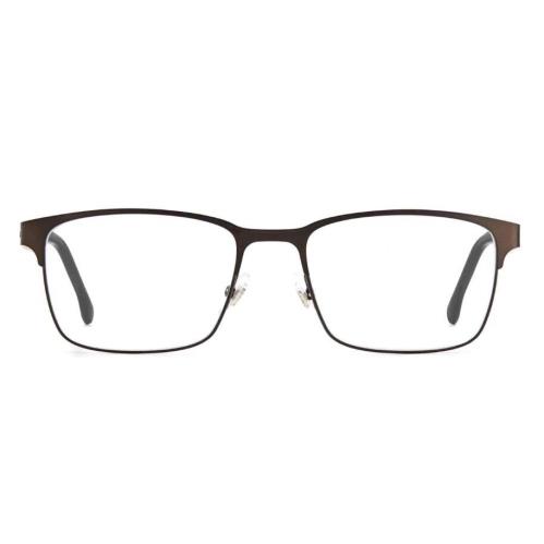 Carrera 8869 0YZ4 00 Matte Brown Rectangular Men`s Eyeglasses