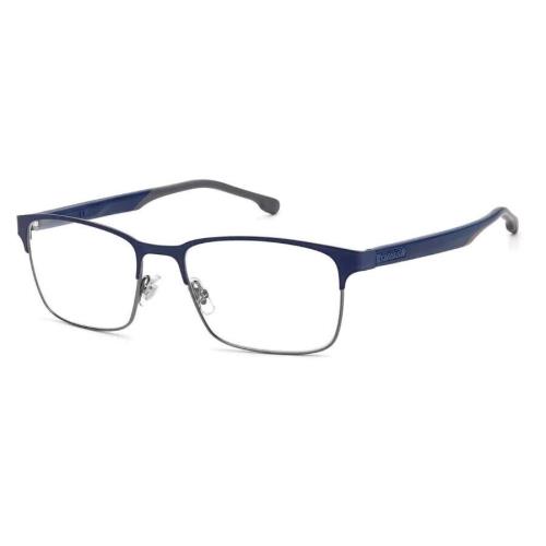 Carrera 8869 0FLL 00 Matte Blue Rectangular Men`s Eyeglasses