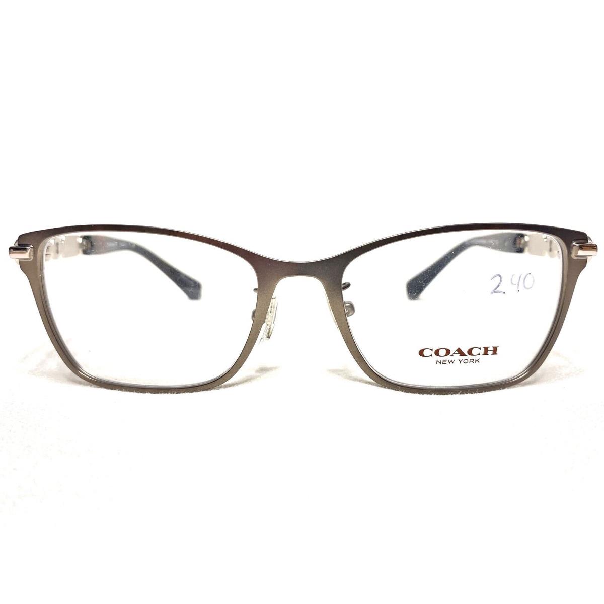 Coach HC5065 9017 Womens Dark Silver/black Rectangle Eyeglasses Frames 51/17