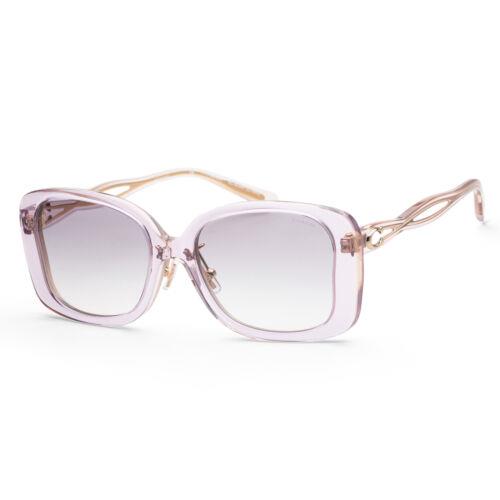 Coach Women`s HC8334F-567911-55 Fashion 55mm Transparent Lilac Sunglasses