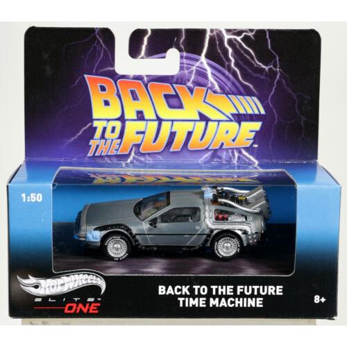 Hot Wheels Back To The Future Time Machine Elite One BLY16 Nrfb Gray 1:50