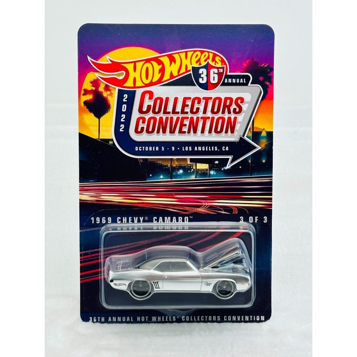 Hot Wheels 2022 36th Annual LA Convention Finale 69 Chevy Camaro 1512/4000