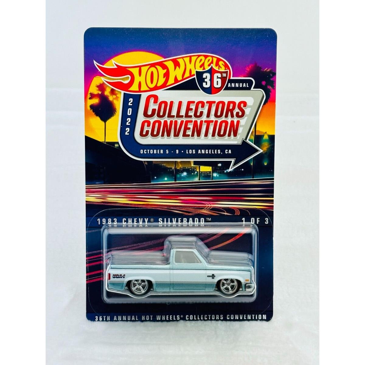 Hot Wheels 2022 36th Annual LA Convention `83 Chevy Silverado 4567/6200