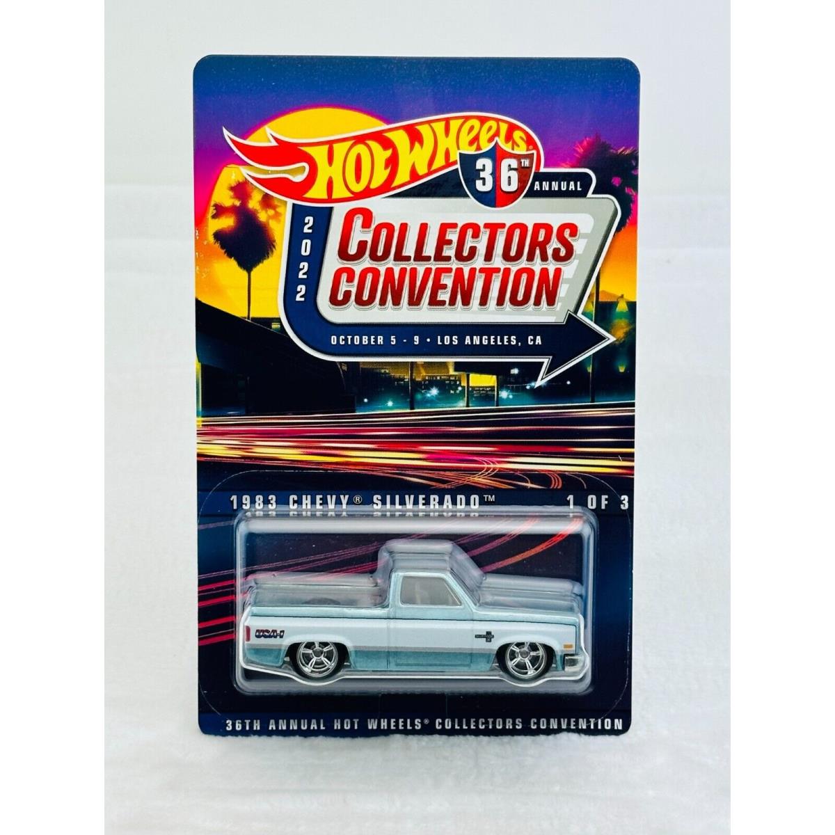 Hot Wheels 2022 36th Annual LA Convention `83 Chevy Silverado 2923/6200