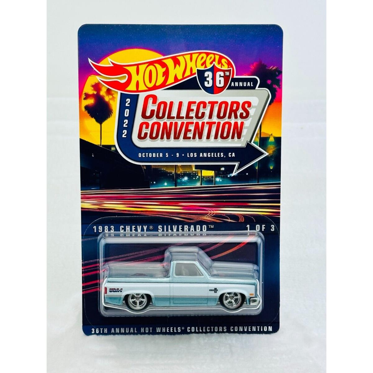 Hot Wheels 2022 36th Annual LA Convention `83 Chevy Silverado 4566/6200