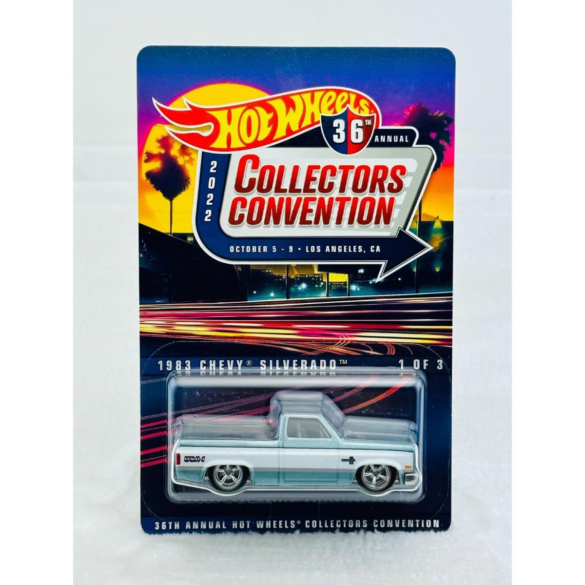 Hot Wheels 2022 36th Annual LA Convention `83 Chevy Silverado 2670/6200