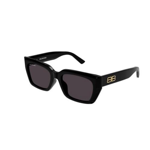 Balenciaga BB0272SA 001 Black/grey Cat-eye Unisex Sunglasses