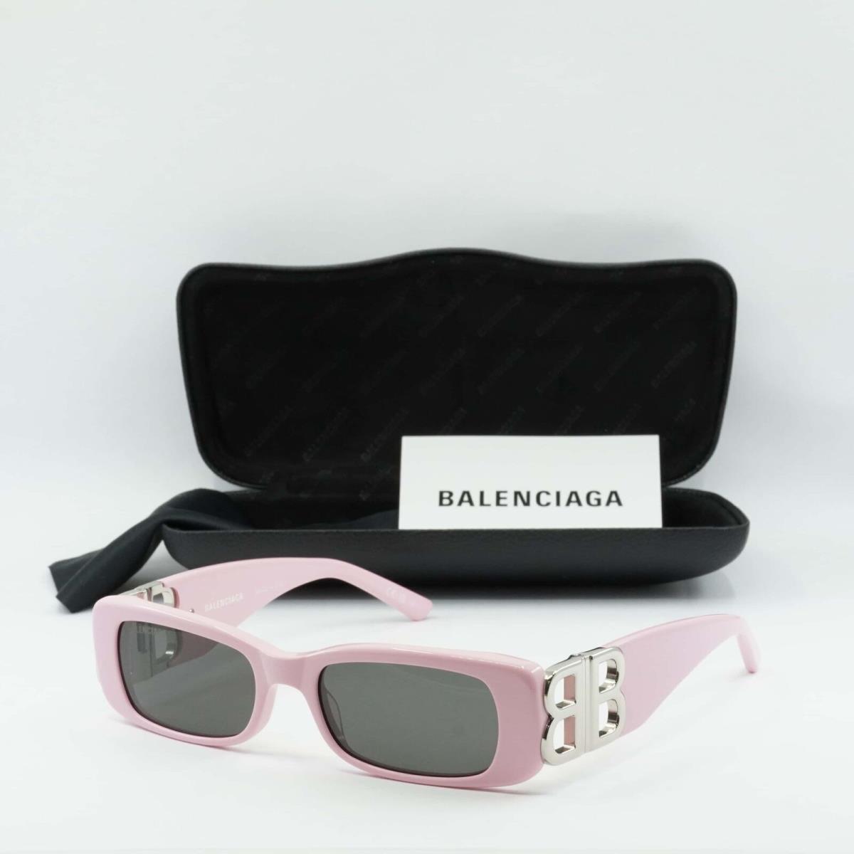 Balenciaga BB0096S 012 Pink/gray 51-18-130 Sunglasses