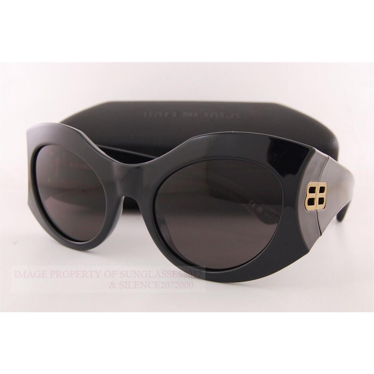 Balenciaga Sunglasses BB 0256/S-001 Black/grey For Women