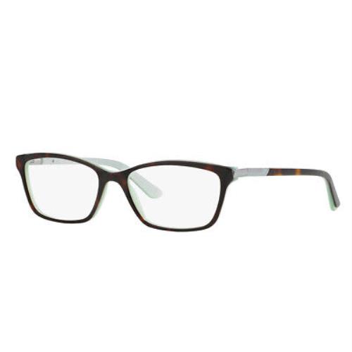 Ralph Lauren RA 7044 601 Havana Plastic Cat-eye Eyeglasses 50mm