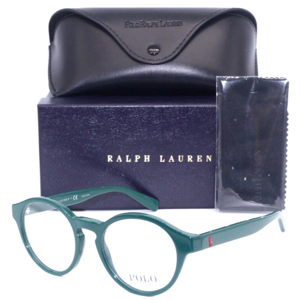 Polo Ralph Lauren PH 2243 5421 Round Green Frames Eyeglasses 59-19