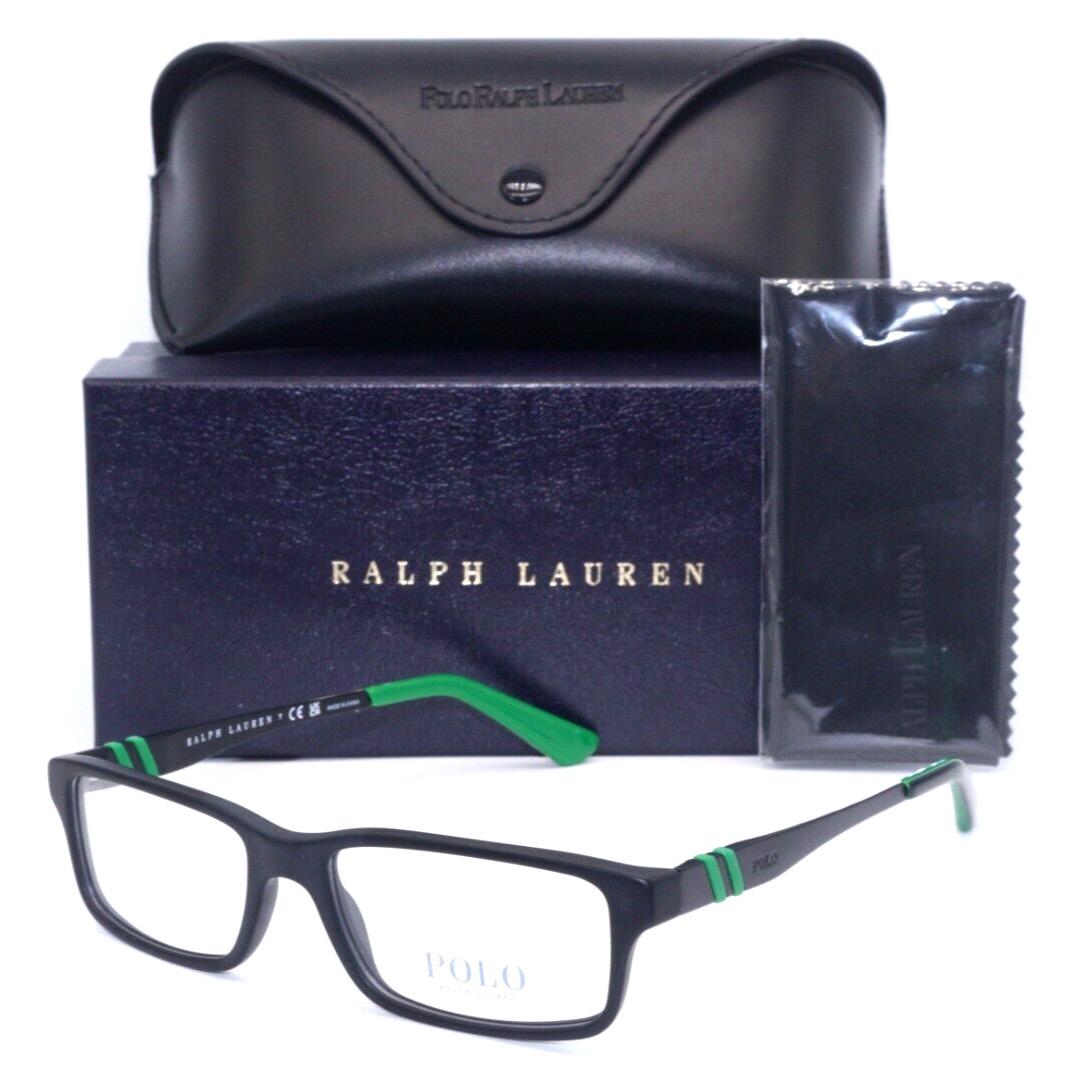 Polo Ralph Lauren PH 2115 5389 Matte Black Eyeglasses Frame 52-16