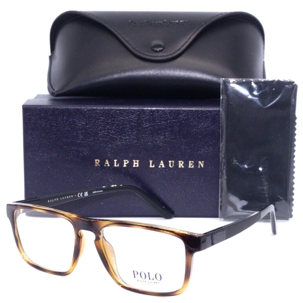 Polo Ralph Lauren PH 2242U 5003 Havana/black-grey Authentc Eyeglasses 54-17