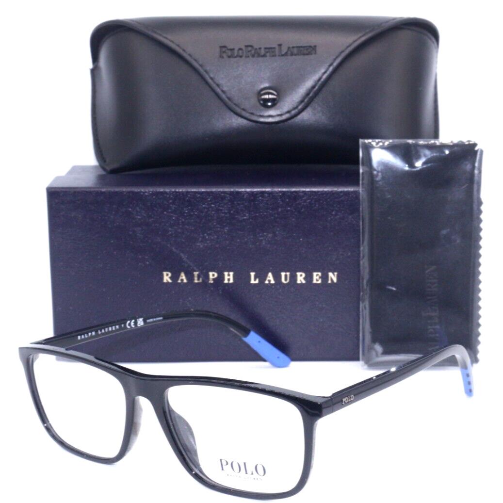 Polo Ralph Lauren PH 2245U 5001 Polished Black Eyeglasses 56-16